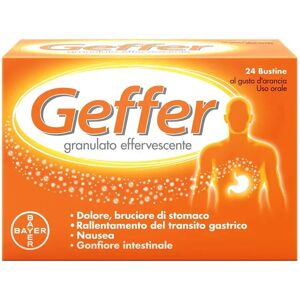 BAYER SPA Geffer Granulato Effervescente 24 Bustine 5 g