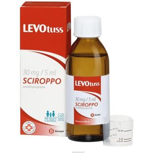 DOMPE' FARMACEUTICI SpA Levotuss Sciroppo 30 mg/5 ml Levodropropizina 200 ml