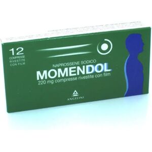 ANGELINI SpA Momendol 200mg Antinfiammatorio 12 Compresse Rivestite