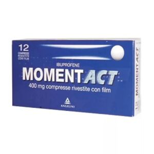 ANGELINI SpA Momentact 400 mg Analgesico 12 Compresse