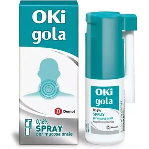 DOMPE' FARMACEUTICI SpA Oki Infiammazione e Dolore Gola Spray 15ml