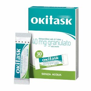 DOMPE' FARMACEUTICI SpA Okitask 30 bustine granulato 40 mg.