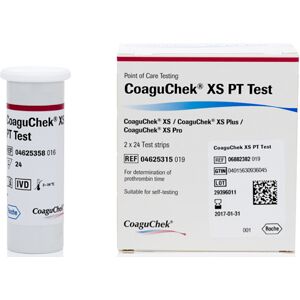 Roche Diagnostics Spa Coaguchek Xs Pt Test 48 Strips