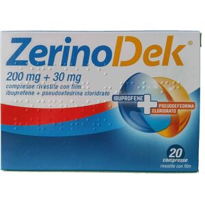 Zentiva Italia Srl Zerinoactiv*20cpr 200mg+30mg