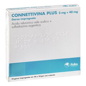 Fidia Farmaceutici Spa Connettivina Plus*10garze 2+40