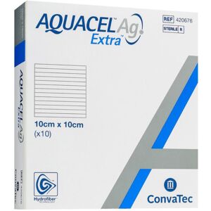 Convatec Italia Srl Aquacel-420676 Extra Ag 10x10cm