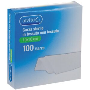 Alvita Garza Sterile 10x10 Cm 100 Pezzi