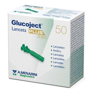 A.Menarini Diagnostics Glucoject Lancets Plus G33 50p