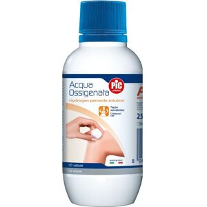 pic solution acqua ossigenata 10 volumi perossido di idrogeno 3% 250 ml