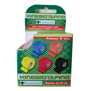 Farmacare Kinesiotaping M5x5cm Nero