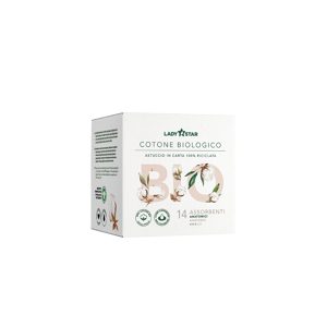 Farvima medicinali spa Ladystar 100%cot Bio Anat 14pz