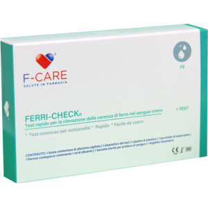 Farvima medicinali spa F-Care Ferri-Check Test Autoan