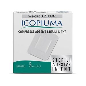 Desa pharma srl Desa Pharma Icopiuma Compressa Adesiva In Tnt 7,5x5cm 5 Pezzi