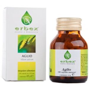 Erbex srl Aglio 100cps 430mg