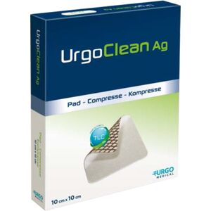 Urgo medical italia srl Urgoclean Ag/silv 15x15cm 5pz