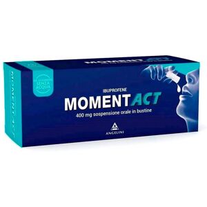 ANGELINI PHARMA SpA MOMENTACT  SOSPENSIONE ORALE 8 BUSTINE  400mg