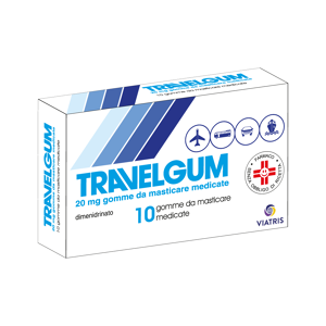 FARMED Srl TRAVELGUM*10GOMME MAST 20MG