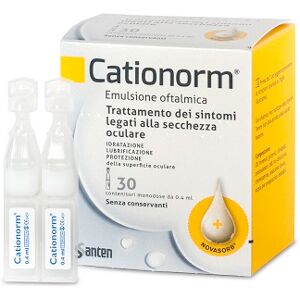 SANTEN ITALY Srl CATIONORM Gtt 0,4ml 30 M-Dose