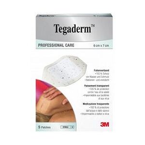 3M ITALIA srl TEGADERM MEDICAZIONE TRASPARENTE cm  6x7 5pz