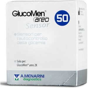 A.menarini diagnostics A. MENARINI DIAGNOSTICS GLUCOMEN AREO SENSOR 50 PEZZI