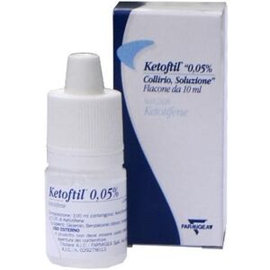 Polifarma Spa Ketoftil*coll Fl 10ml 0,5mg/ml