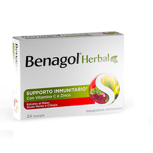 Reckitt Benckiser H.(It.) Spa Benagol Herbal Menta Cil24past