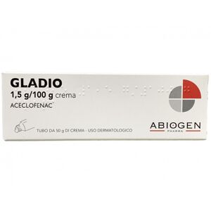 Abiogen Pharma Spa Gladio*crema 50g 1,5g/100g