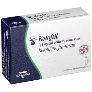 Polifarma Spa Ketoftil*coll25fl0,5ml0,5mg/ml