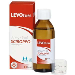 Dompe' Farmaceutici Spa Levotuss*scir 200ml 30mg/5ml