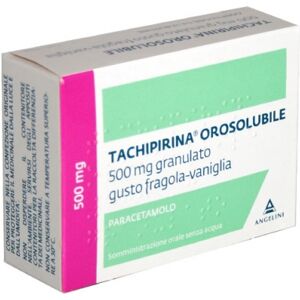 Angelini (A.C.R.A.F.) Spa Tachipirina Orosolubile 500mg 12 Buste