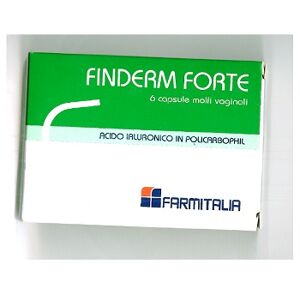 Farmitalia Srl - Soc. Unipers. Finderm Forte Capsule Molli Vaginali Confezione Da 6 Pezzi