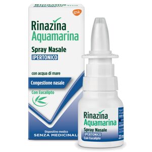 Haleon Italy Srl Rinazina Aquamarina Spray Nasale Ipertonico Con Eucalipto 20ml