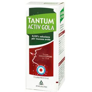 Angelini Pharma Italia Spa Tantum Verde Gola*spray Mucosa Orale 15 Ml 250 Mg/100 Ml