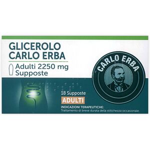 Carlo Erba Otc Srl Glicerolo*ad 18supp 2250mg