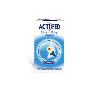 Johnson & Johnson Spa Actifed*12 Cpr 2,5 Mg + 60 Mg