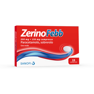 Zentiva Italia Srl Zerinofebb*ad 15cpr 300+150mg Scad