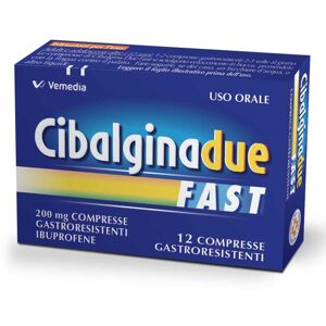 Cibalgina Due Fast A Base Di Ibuprofene 200mg 12 Compresse