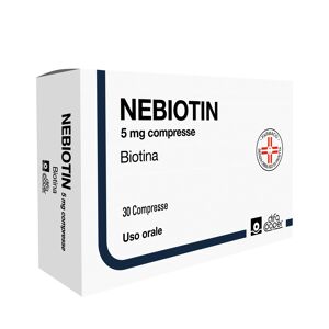 Difa Cooper Nebiotin Biotina 5mg 30 Compresse