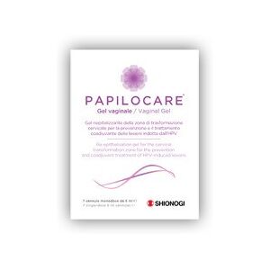 Shionogi Papilocare Gel Vaginale 7 Cannule Monodose 5ml