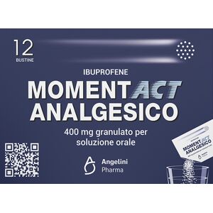 Momentact Analgesico Ibuprofene 400mg Granulato 12 Bustine