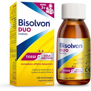 Bisolvon Duo Emolliente Sciroppo Contro Tosse E Gola Irritata 100ml