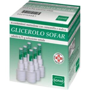 sofar glicerolo alfa 6 contenitori