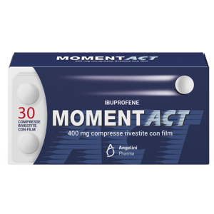 Moment Act 400mg Trattamento Dolore 30 Compresse Rivestite Con Film