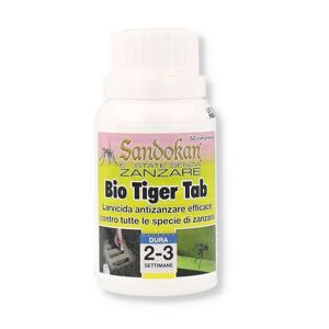Sandokan Bio Tiger Tab Larvicida Antizanzare 50 Compresse