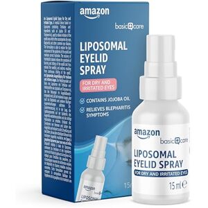 Amazon Basic Care Spray liposomiale per occhi secchi e irritati, 15ml