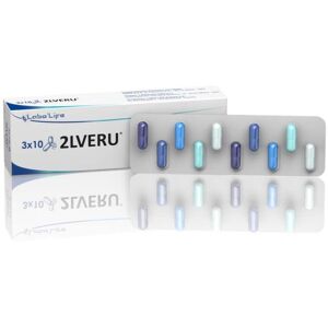 Labo'Life Italia Srl 2LVERU 30 Cps - Integratore per il Benessere del Sistema Digestivo, 30 Capsule, Supporto Naturale per la Salute dell'Apparato Digestivo