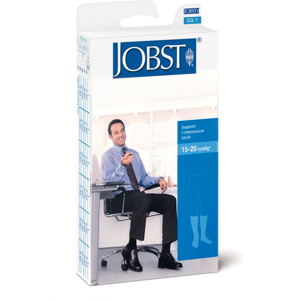 Essity Italy Spa Jobst For Men - Calza Compressiva 15-20mmHg Gambaletto Nero Taglia 4