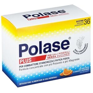 Haleon Italy Srl Polase Plus - 36 bustine - Integratore di sali minerali e vitamine