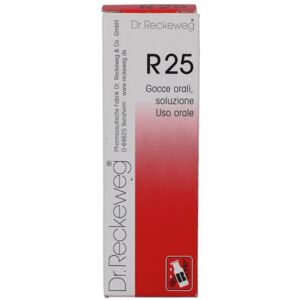 Dr.Reckeweg & Co. Gmbh Reckeweg R25 Gocce 22ml - Integratore Omeopatico per Difficoltà Mincione