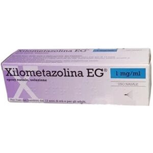 Eg Spa Xilometazolina 1 mg/ml EG Decongestionante Spray Nasale 10 ml